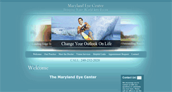 Desktop Screenshot of marylandeyecenter.com